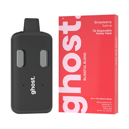 Ghost All-In-One Blissful Blend Device - 7000mg Strawberry (S) / 1