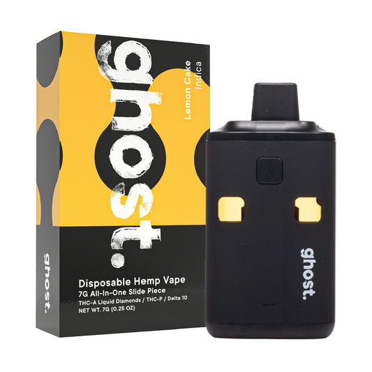Ghost THC-A Slide Vaporizer - 7000mg Lemon Cake