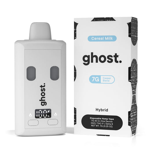 Ghost THC-P All-In-One Casper Blend Vaporizer - 7000mg Cereal Milk (H)