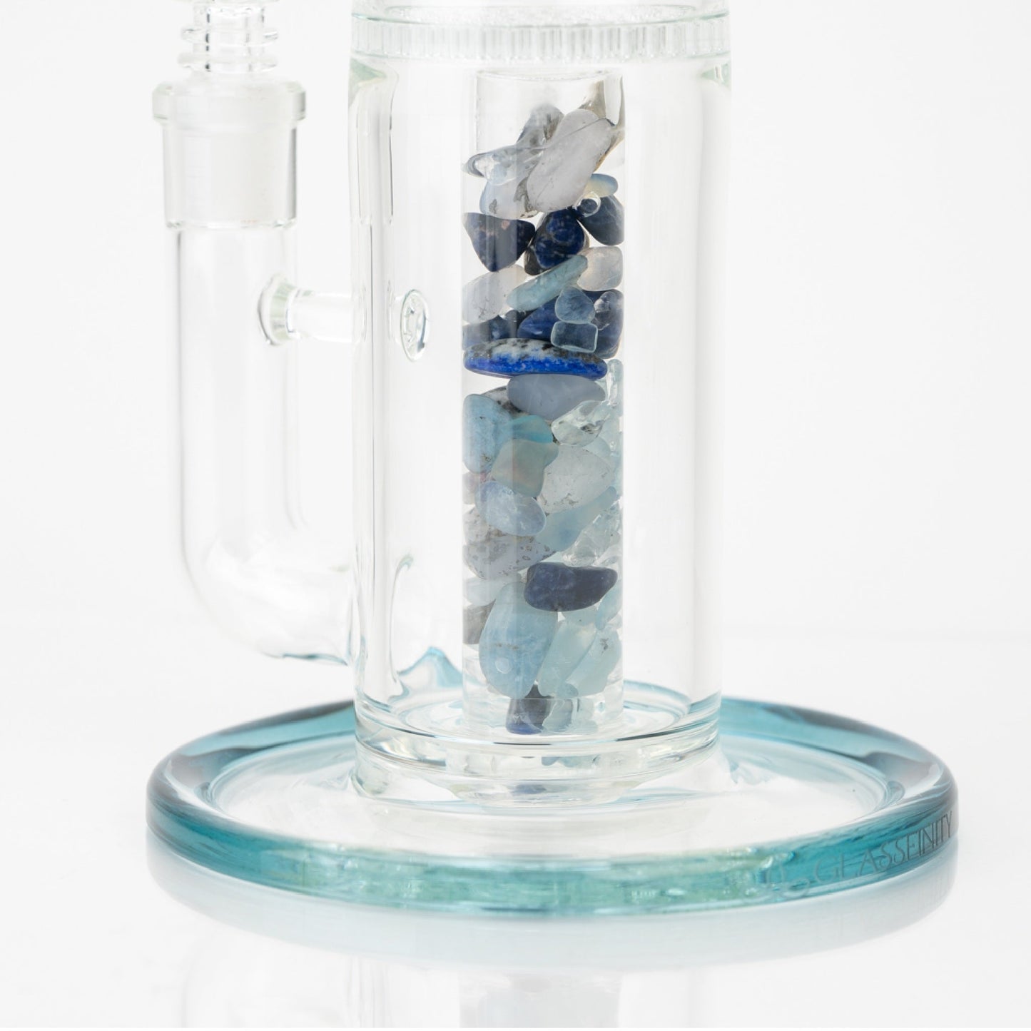 Glassfinity Prisim Stemless Bong - 12in