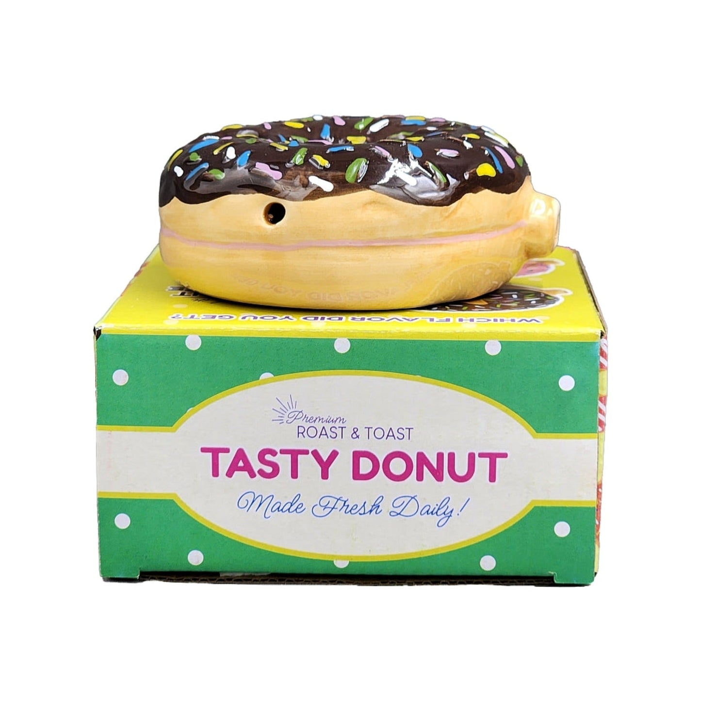 Glazy Donut Pipe - 4in