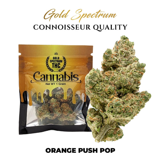 Gold Spectrum Connoisseur THCa Flower - 1g Orange Push Pop