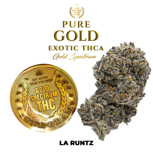 Gold Spectrum Gold Line THCa Flower - 1g LA Runtz
