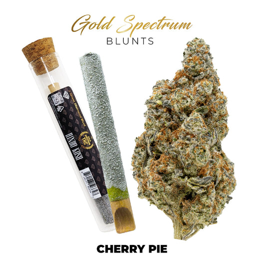 Gold Spectrum THC-A Diamond Infused Blunt - 2g Cherry Pie