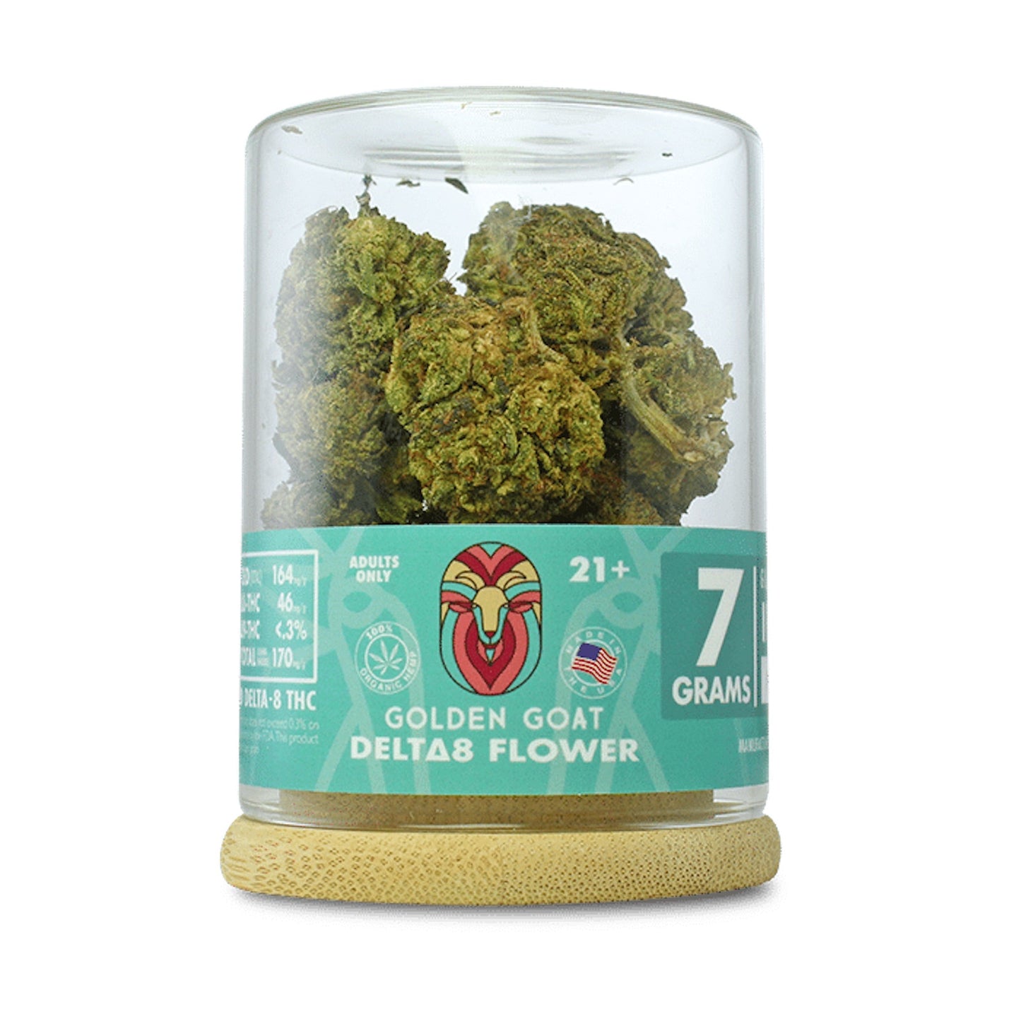 Golden Goat Delta 8 Flower - 7g Gouda