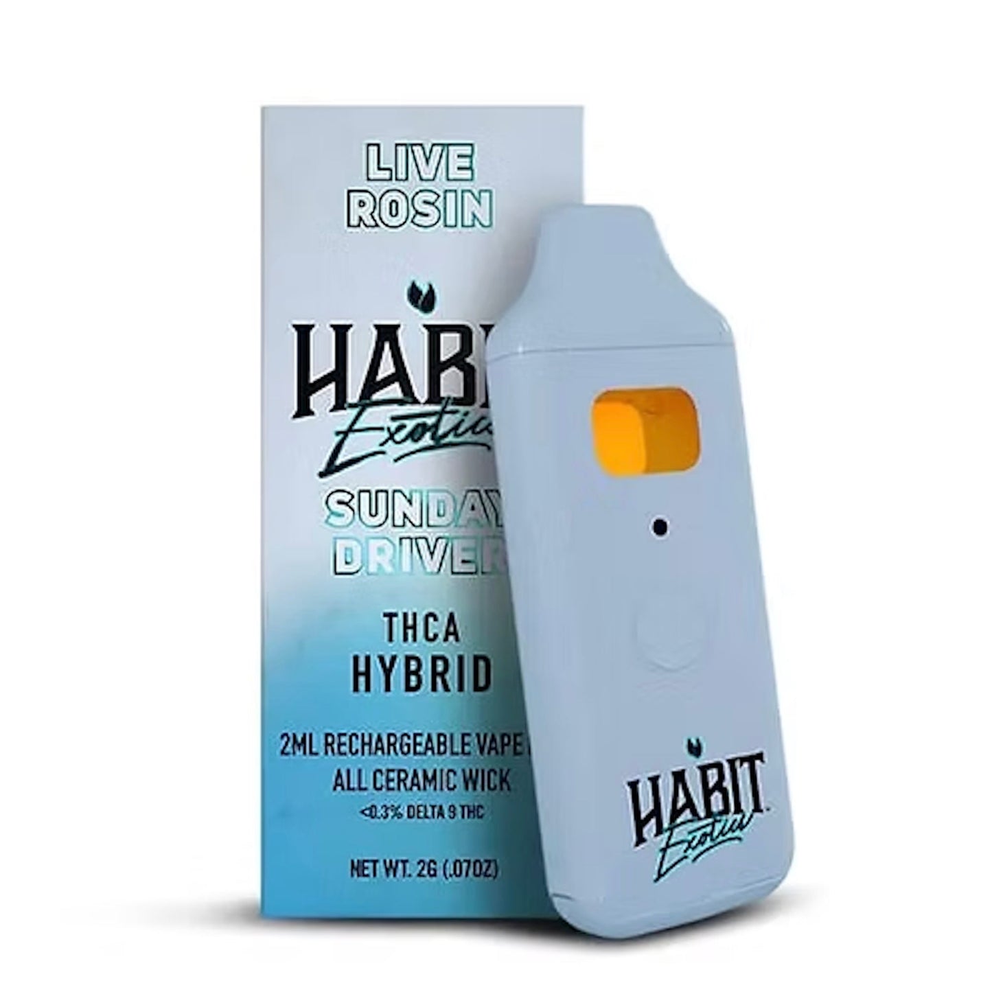 Habit Live Exotics THC-A Vaporizer - 2000mg