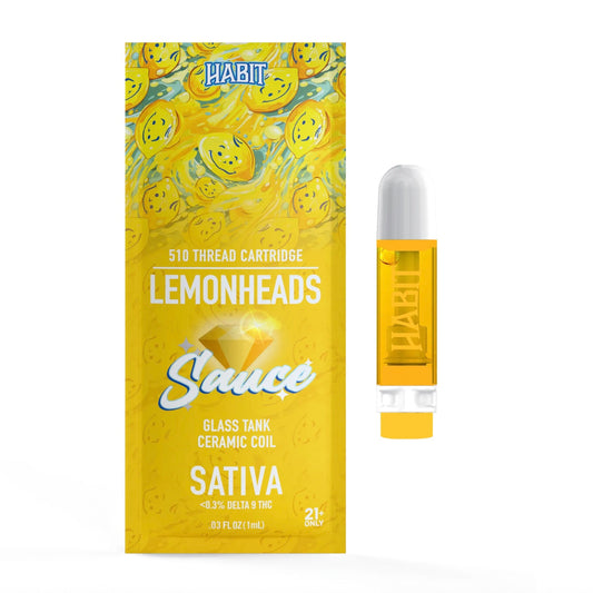 Habit Potent As F#ck THC-A Cartridge - 1000mg Lemonheads