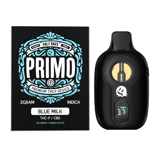 Half Bakd Primo THC-P Device - 2000mg Blue Milk (I) / 1 Pack