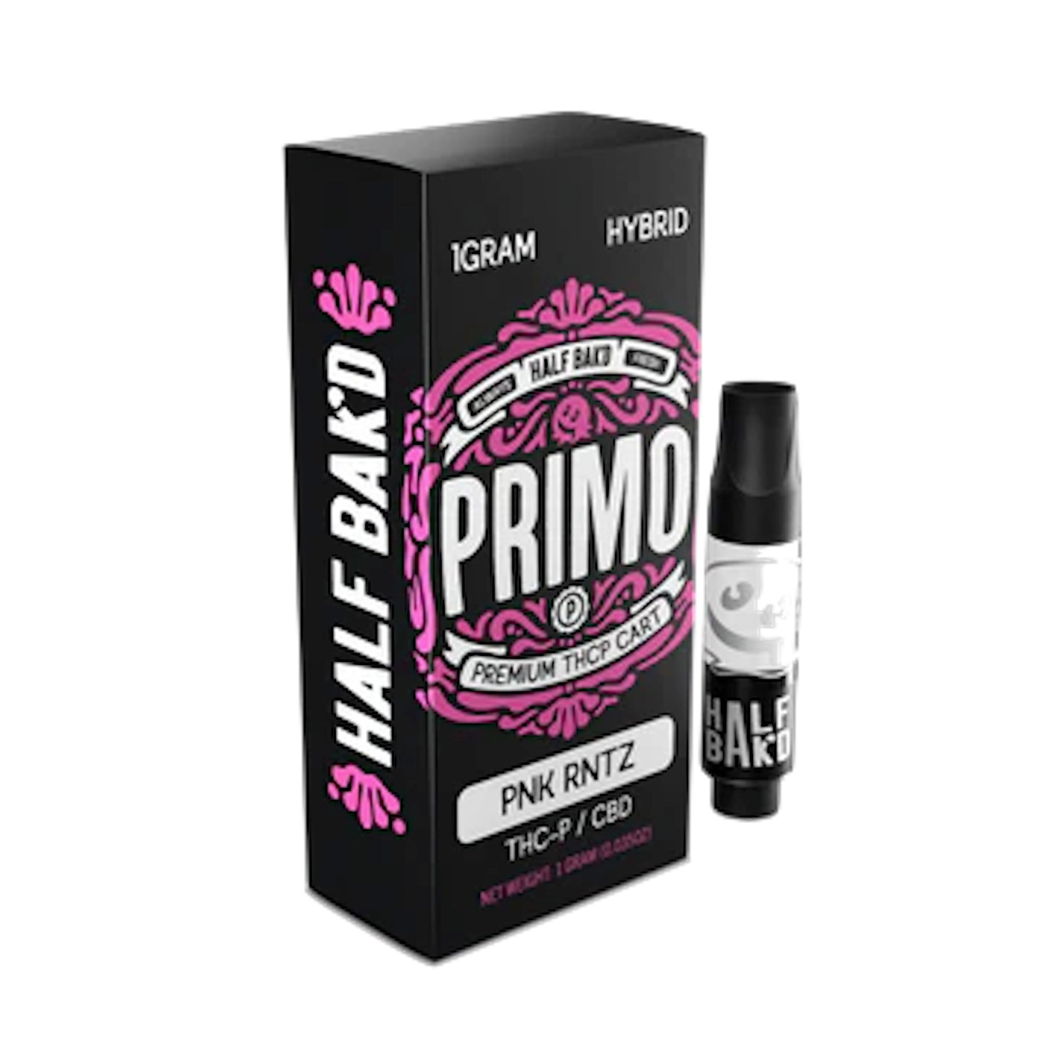 Half Bakd Primo THC-P Pink Runtz Cartridge - 1000mg - Everything 420
