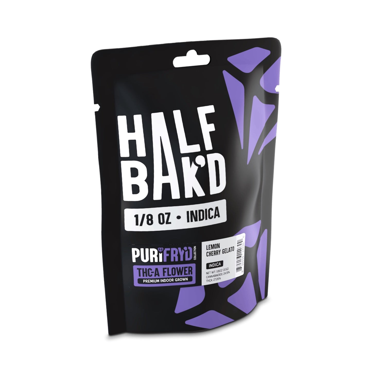 Half Bakd Puri Fryd THC-A Flower - 3.5g Lemon Cherry Gelato