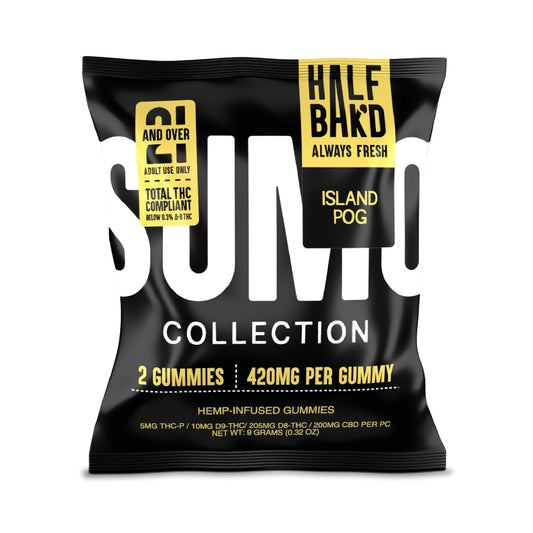 Half Bakd Sumo THC Gummies - 2ct Island POG / 1 Pack