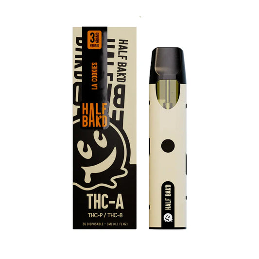 Half Bakd THC-A Vaporizer - 3000mg LA Cookies