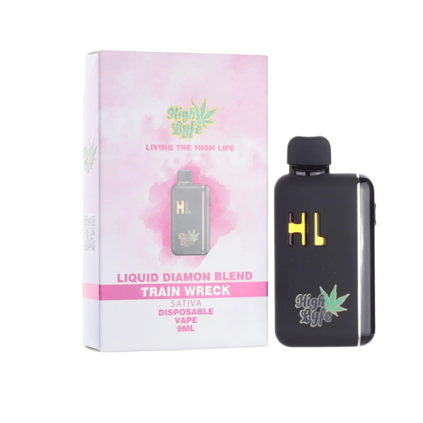 High Lyfe Liquid Diamonds Vaporizer - 9000mg Train Wreck