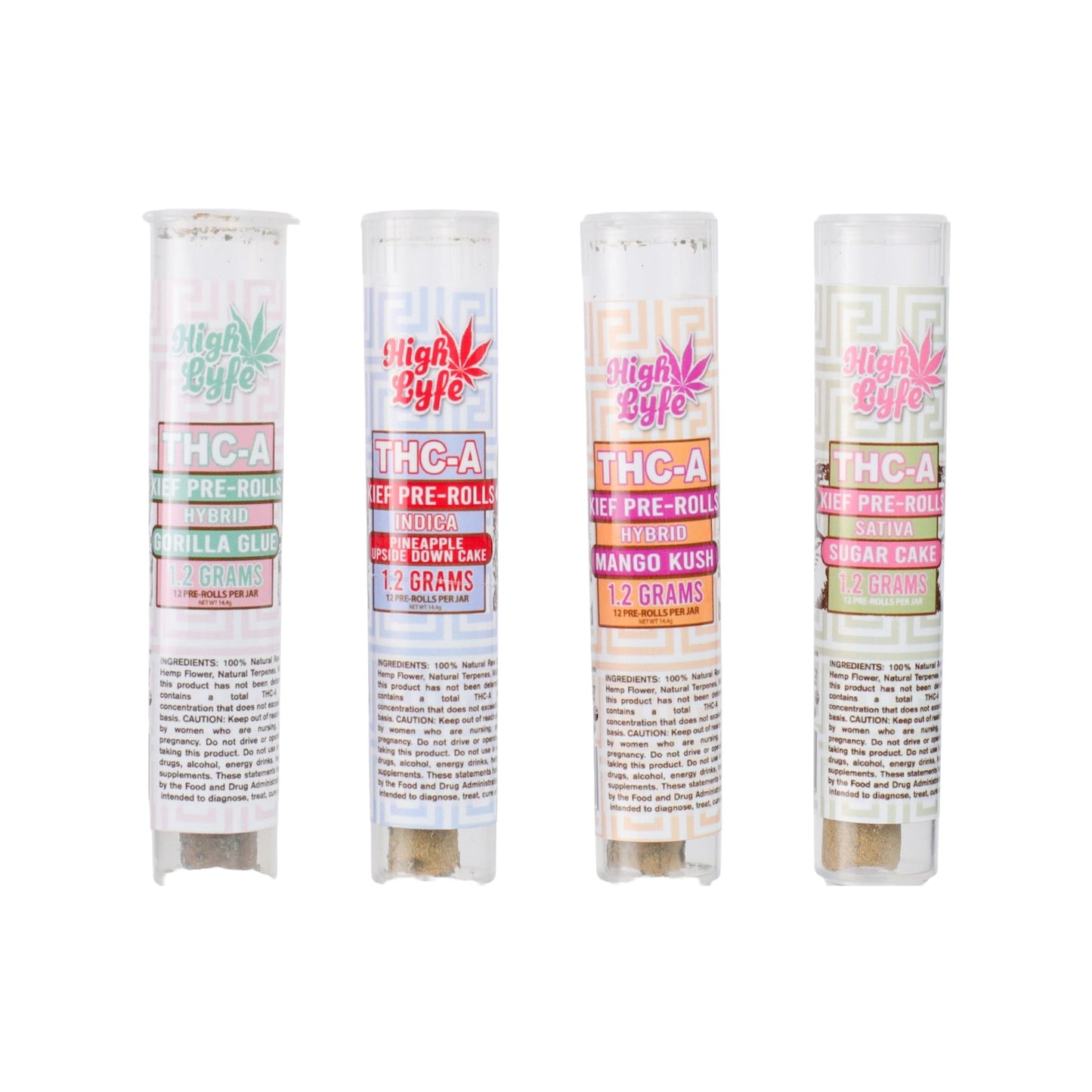 High Lyfe THC-A Kief Pre-Rolls - 2 Pack