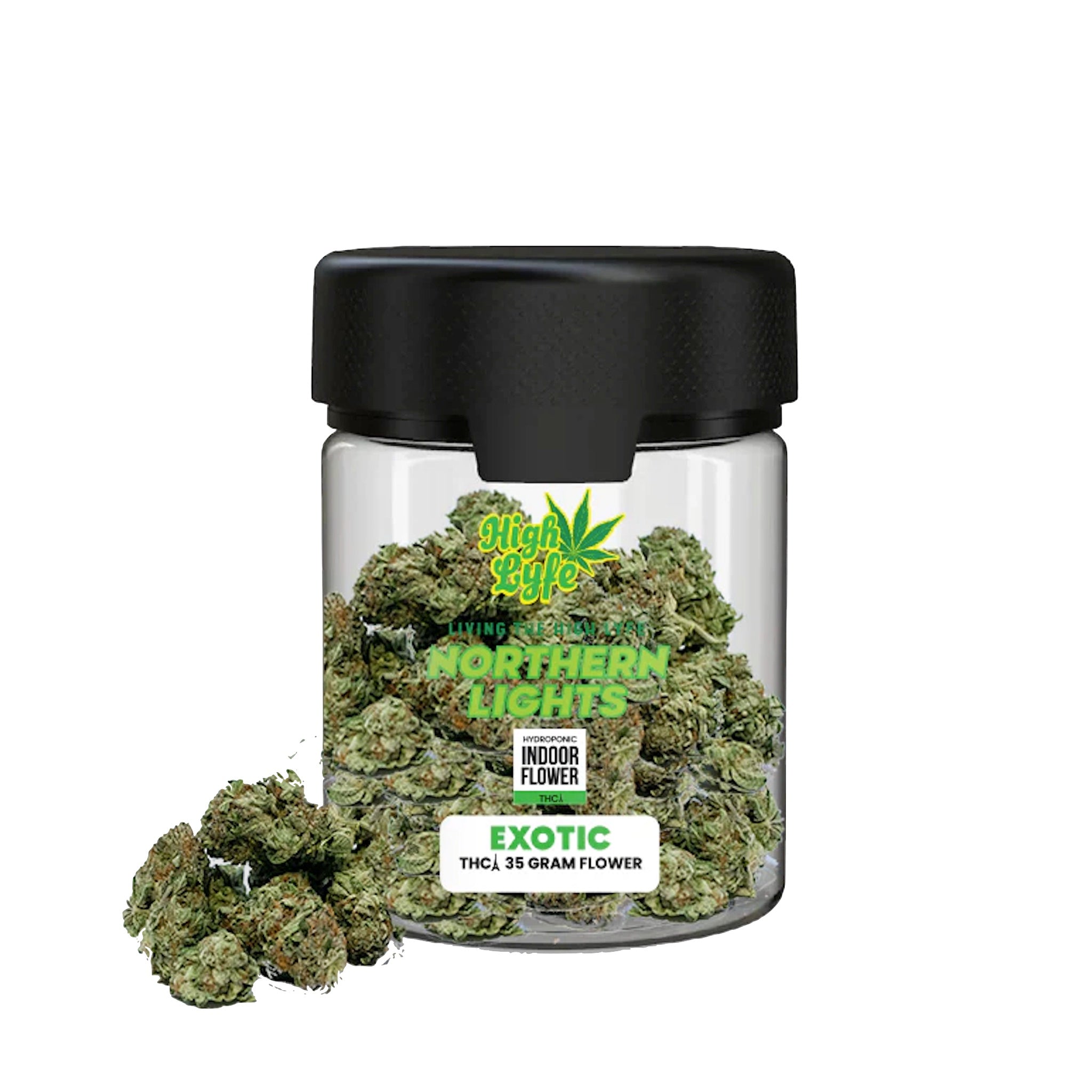 High Lyfe THC-A Northern Lights Exotic Flower - 35g - Everything 420