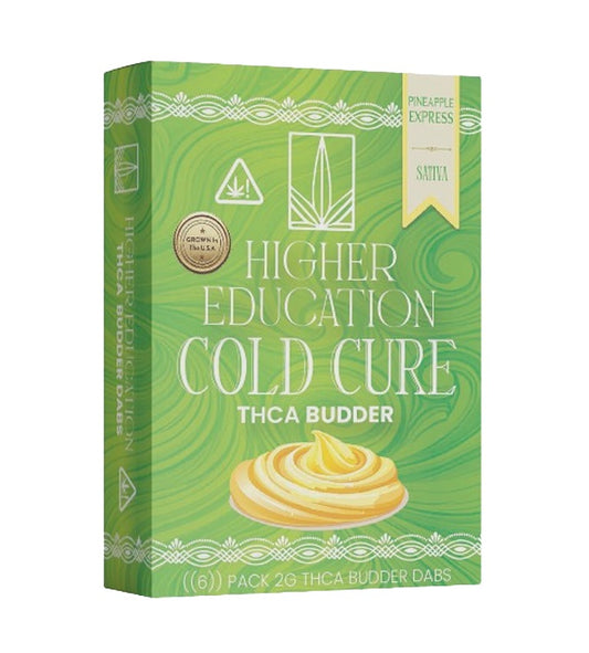 Higher Education Cold Cure THC-A Budder Dabs - 2g Pineapple Express (S)