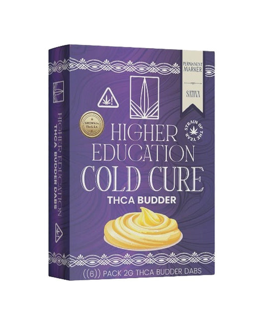 Higher Education Cold Cure THC-A Budder Dabs - 2g Permanent Marker (S)