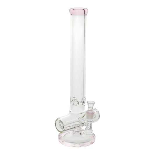 Huge Pink Inline Flex Bong - 17in