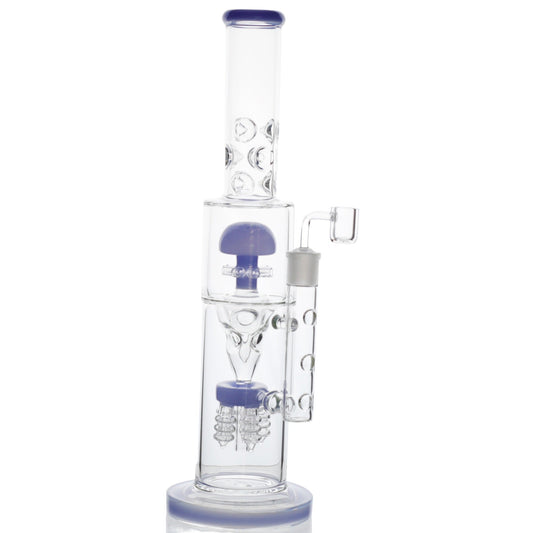 Icey Tree Perc Bong - 17in