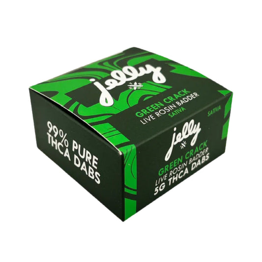 Jelly THC-A Live Rosin Badder - 5000mg Green Crack (S)