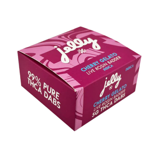 Jelly THC-A Live Rosin Badder - 5000mg Cherry Gelato (I)