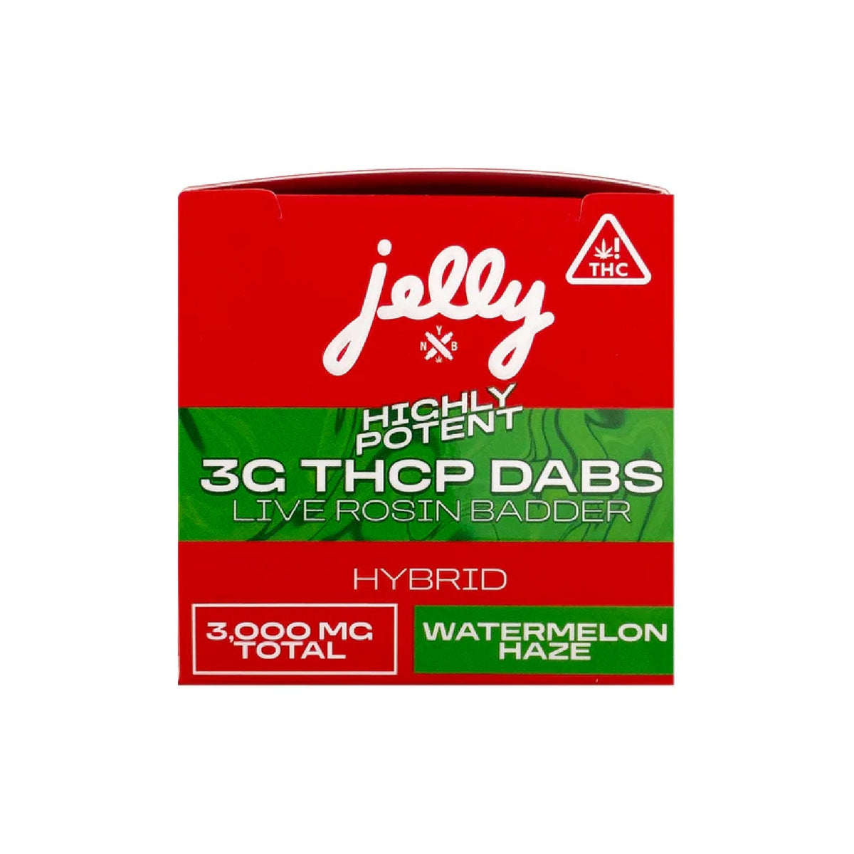 Jelly THC-P Live Rosin Badder - 3000mg Watermelon Haze (H)