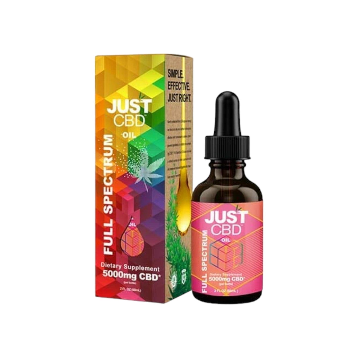 Just CBD Full Spectrum Tincture - 550mg