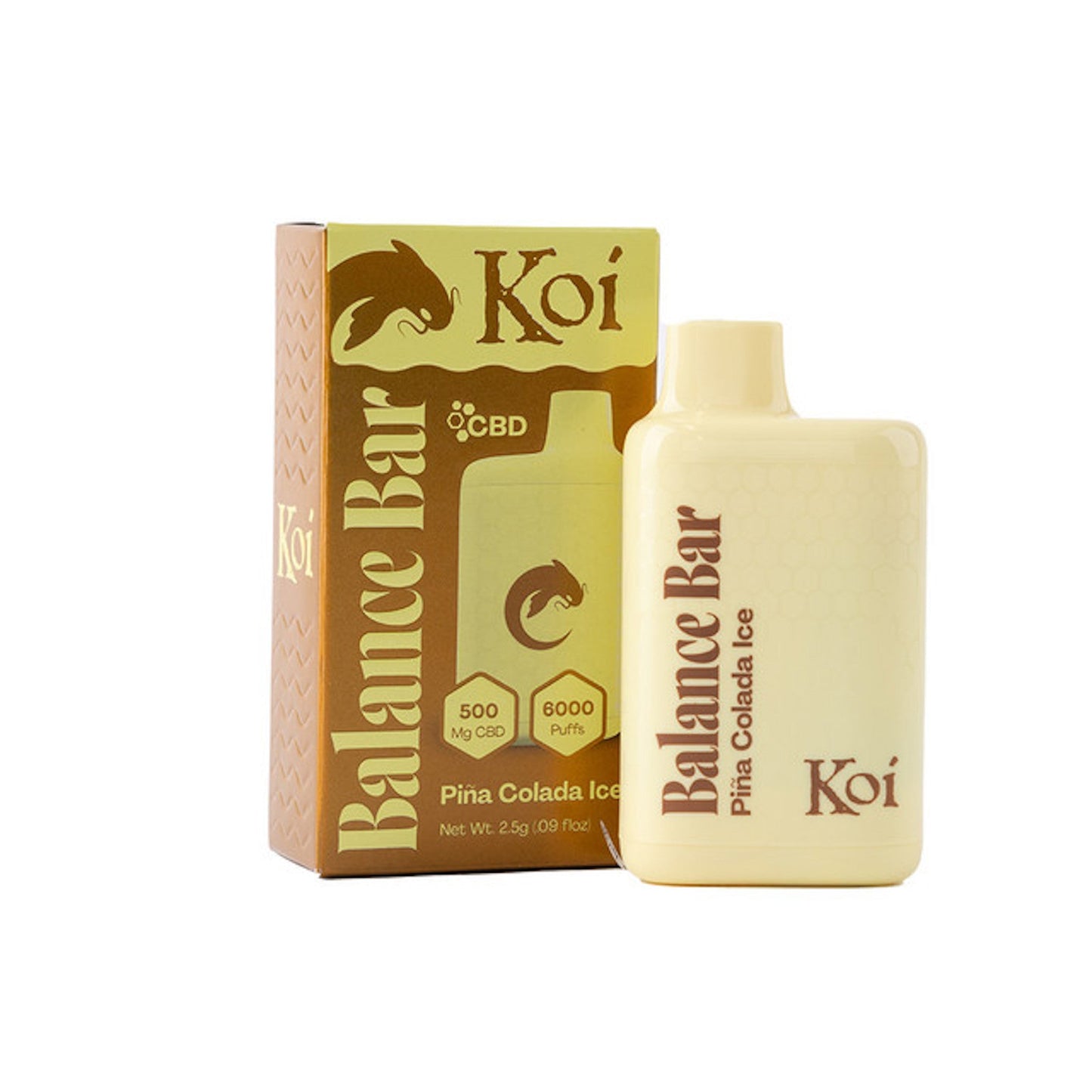Koi Balance CBD Vaporizer - 500mg Pina Colada Ice