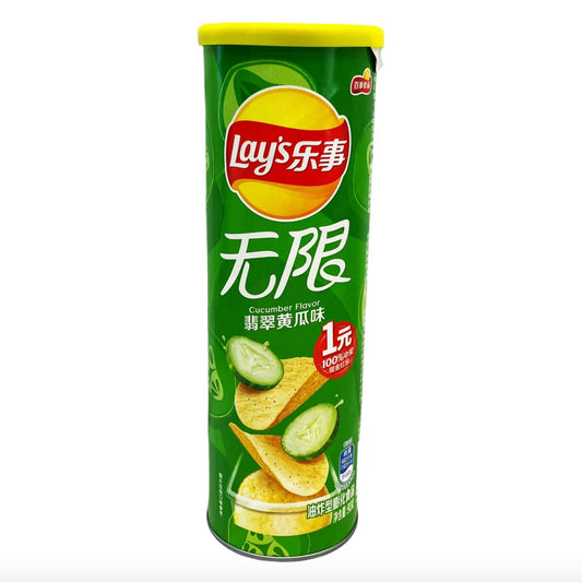 Lay's Exotic Flavor Canned Chips - 90g Cucumber