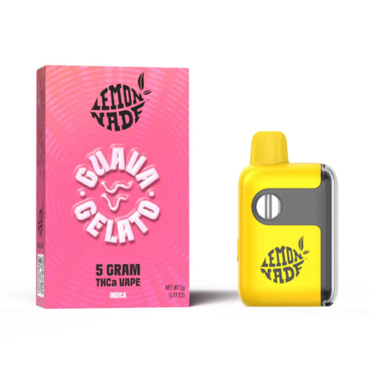 LemonNade THC Blend Vaporizer - 5000mg Guava Gelato