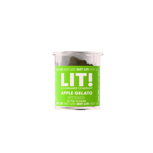 Lit! THC-A Flower - 1g Apple Gelato