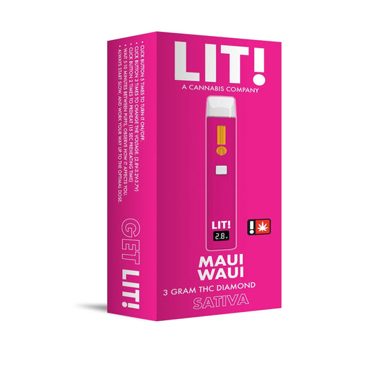 Lit! THC-A Liquid Diamonds Device - 3000mg