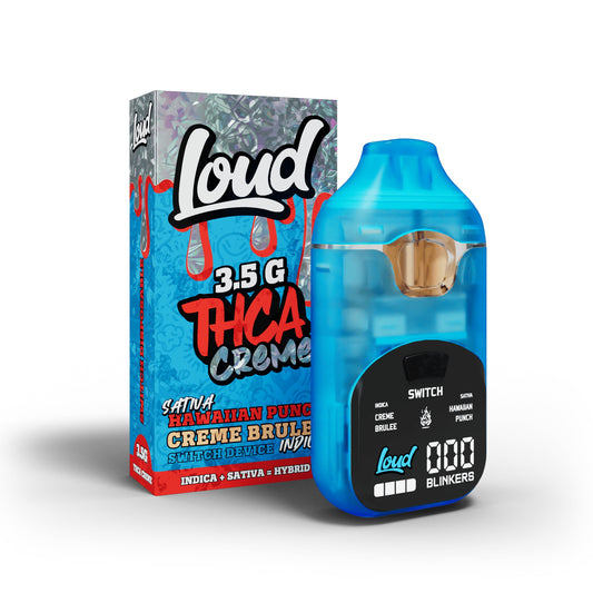 Loud THC-A Creme Device - 3500mg Hawaiian Punch / Creme Brule