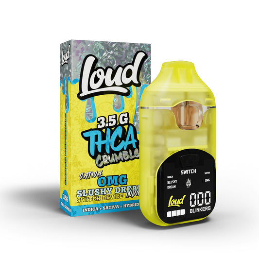 Loud THC-A Crumble Device - 3500mg OMG / Slushy Dream
