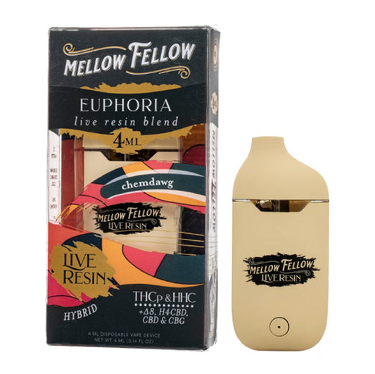 Mellow Fellow Live Resin Vaporizer - 4000mg Chem Dog
