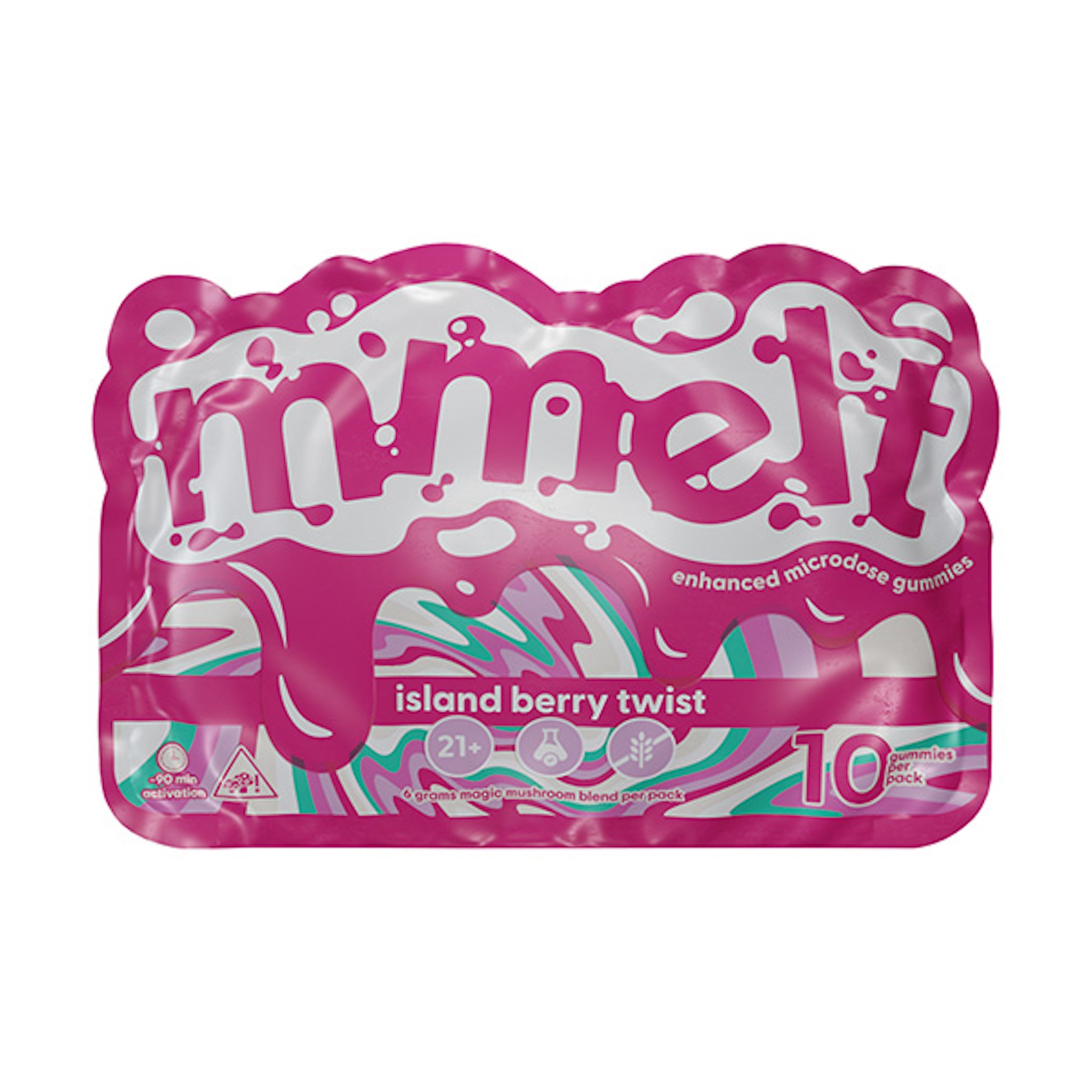 フェルドメディスパ Mmelt Mushroom Island Berry Twist Gummies - 6000mg - Everything 420