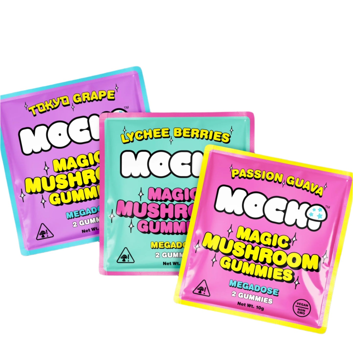 Mochi Magic Mushroom Mix Flavor Gummies - 2ct