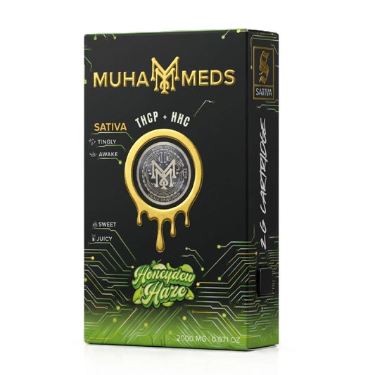 Muha Meds THC-P Device - 2000mg Honeydew Haze (S) / 1 Pack