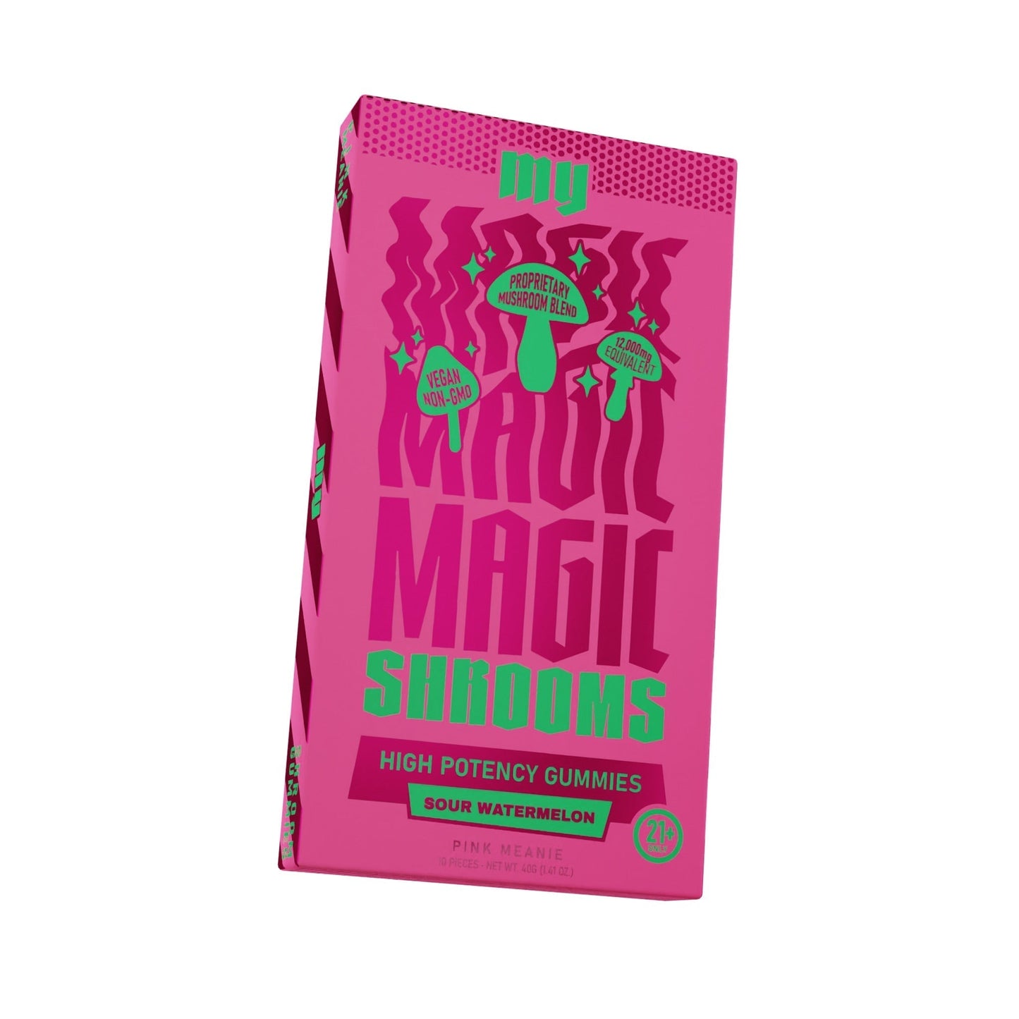 My Magic Shroom Sour Watermelon Gummies - 1200mg (10ct)