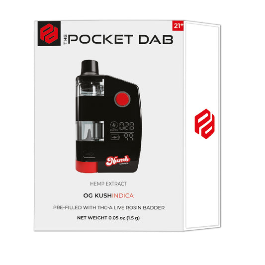 Numb THC-A Live Rosin Pocket Dab - 1.5g OG Kush