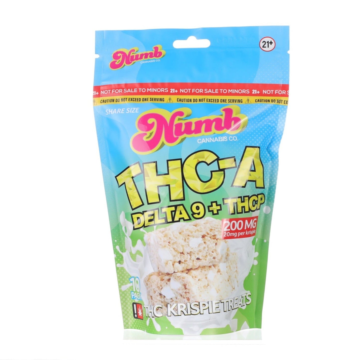 Numb THC-A Original Krispie Treats - 200mg