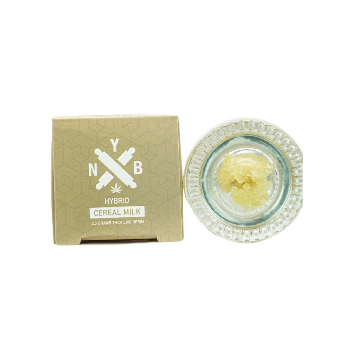 NYB THC-A Live Resin Dabs - 2500mg Cereal Milk (H)