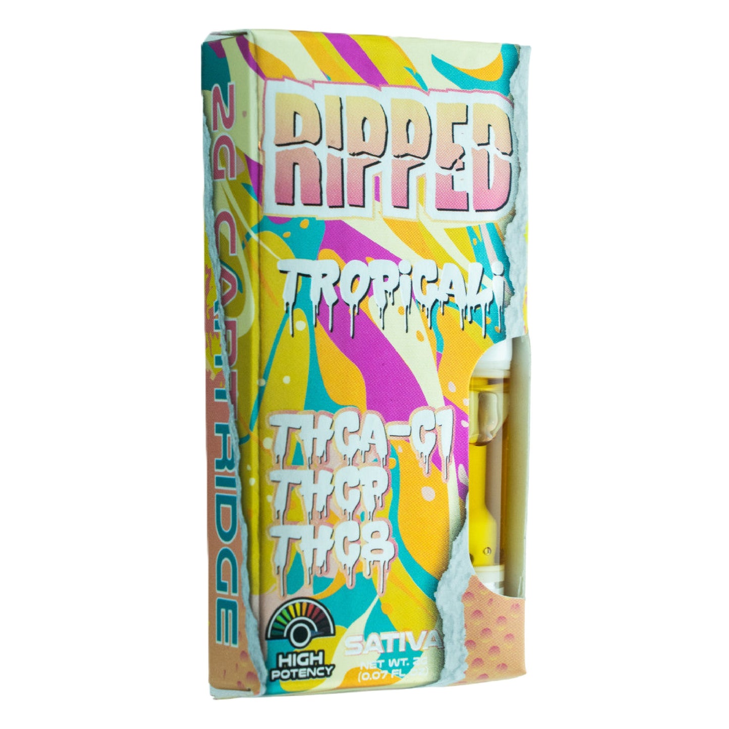 Ocho Ripped THC-A-C1 Cartridge - 2000mg Tropicali (S)