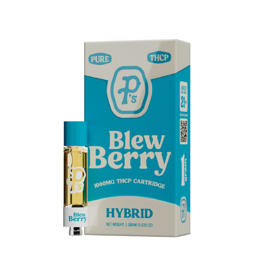 Perfectly Pure Ps THC-P Cartridge - 1000mg Blew Berry / Single Cart