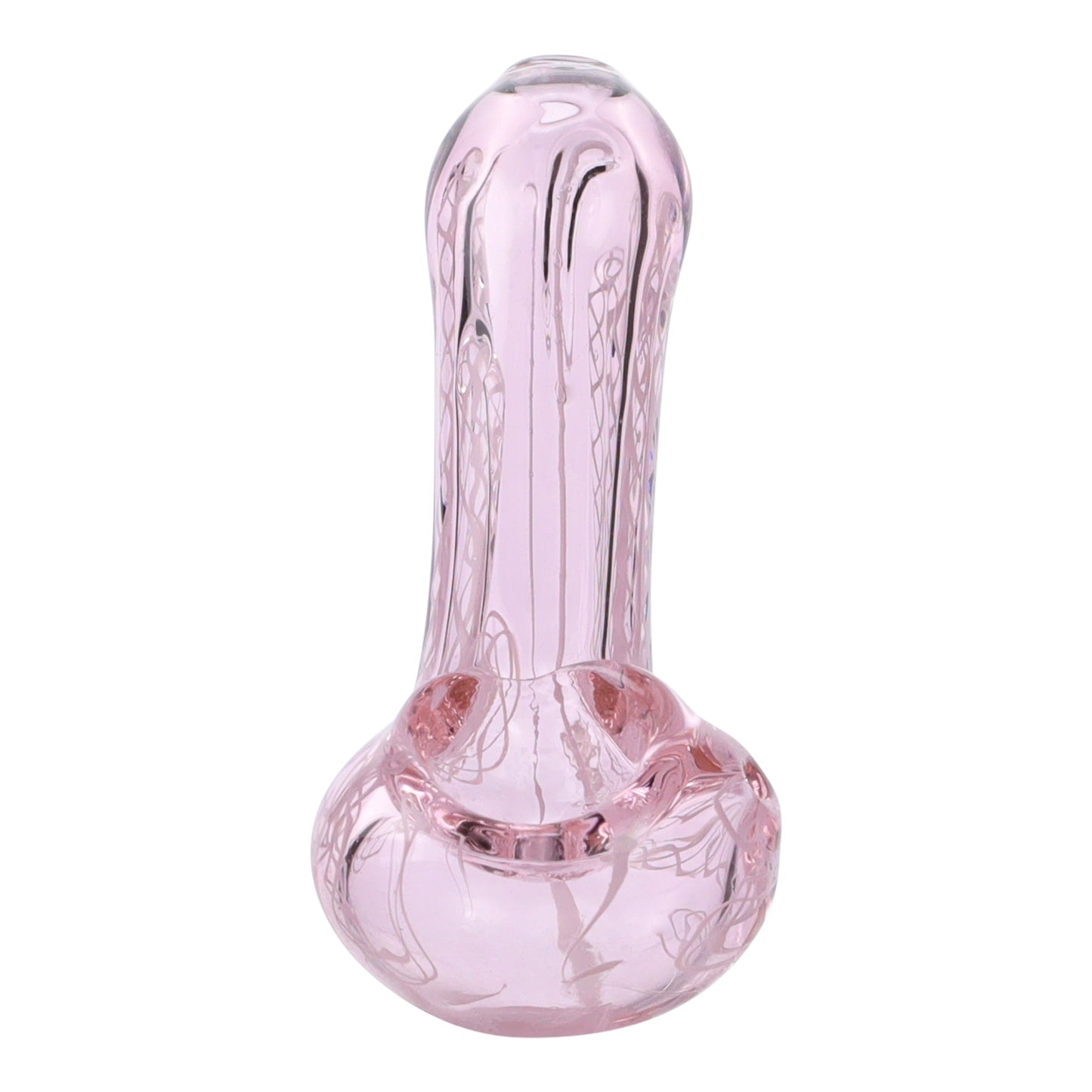 Pink Iridescent Traveler Pipe - 3in