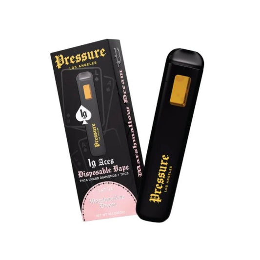 Pressure Liquid Diamonds THC-A + THC-P Vaporizer - 1000mg Marshmallow Dream (S)
