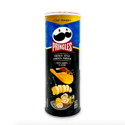 Pringles Canned Exotic Flavor Potato Chips - 80g Chicken Wraps w/ Morels