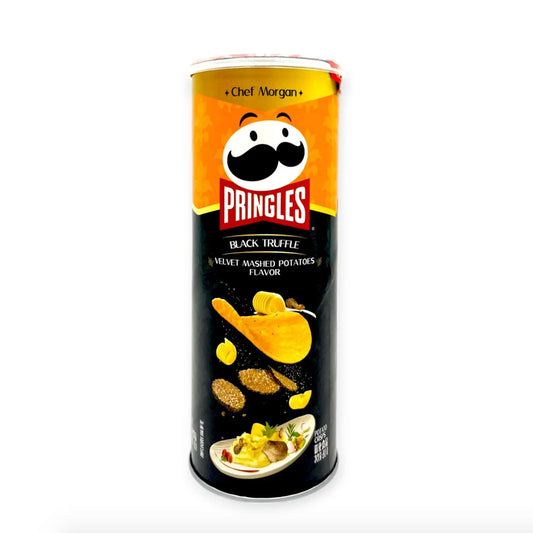 Pringles Canned Exotic Flavor Potato Chips - 80g Black Truffle Velvet Mashed P