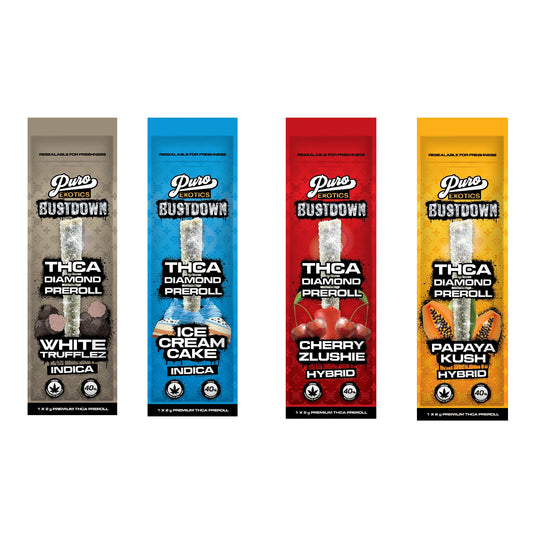Puro Bust Down THC-A Pre-Rolls - 2000mg
