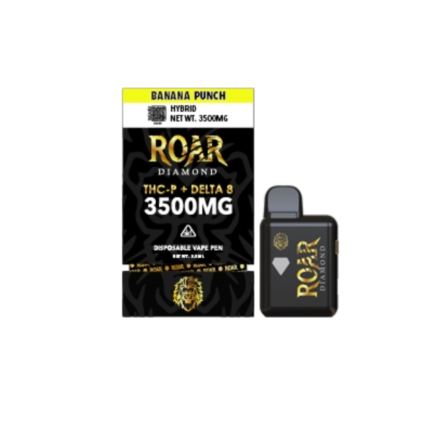 Roar Delta 8 + THC-P Diamond Vaporizer - 3500mg